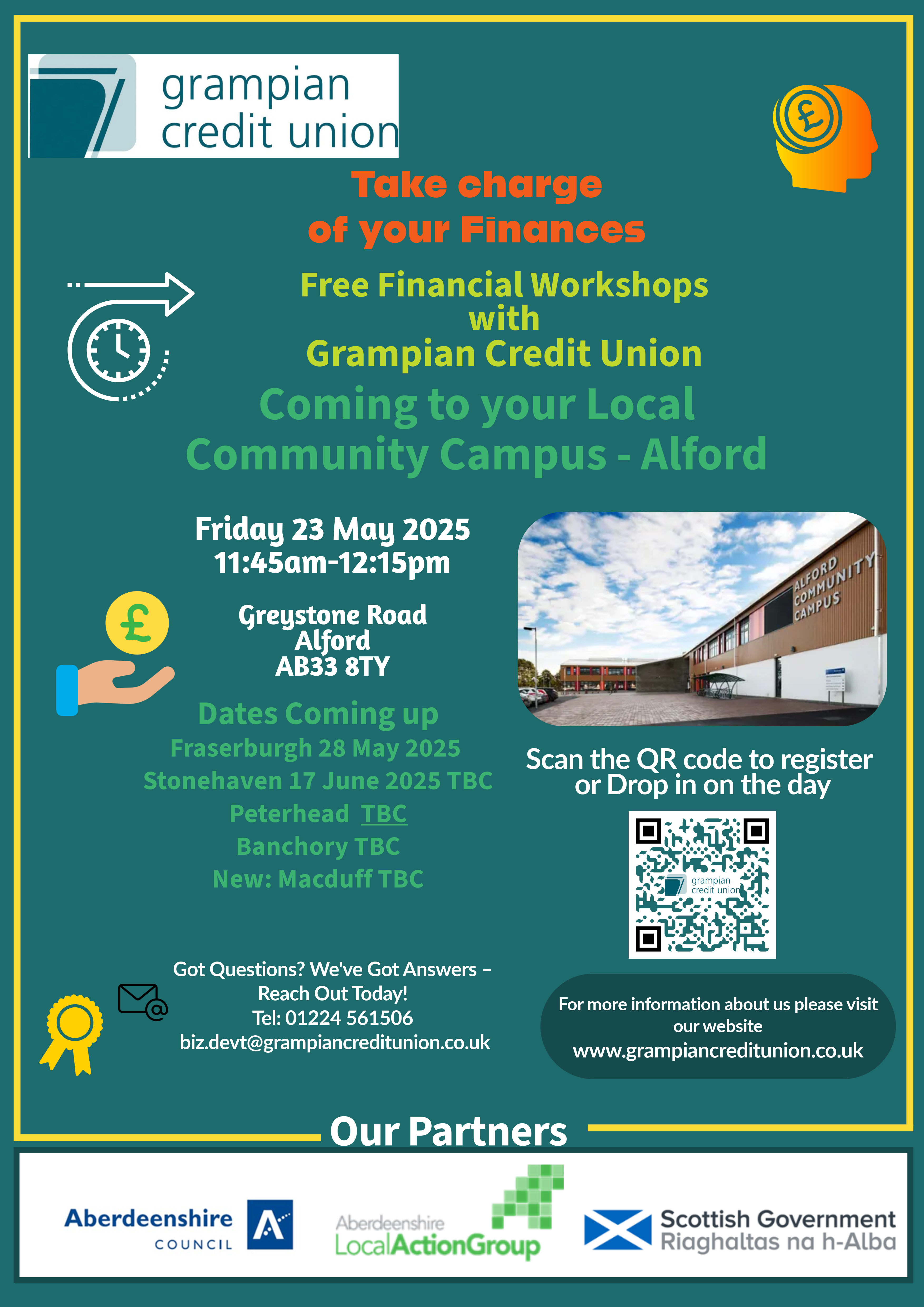 Empowering Underserved Communities in Aberdeenshire Through Financial Workshops